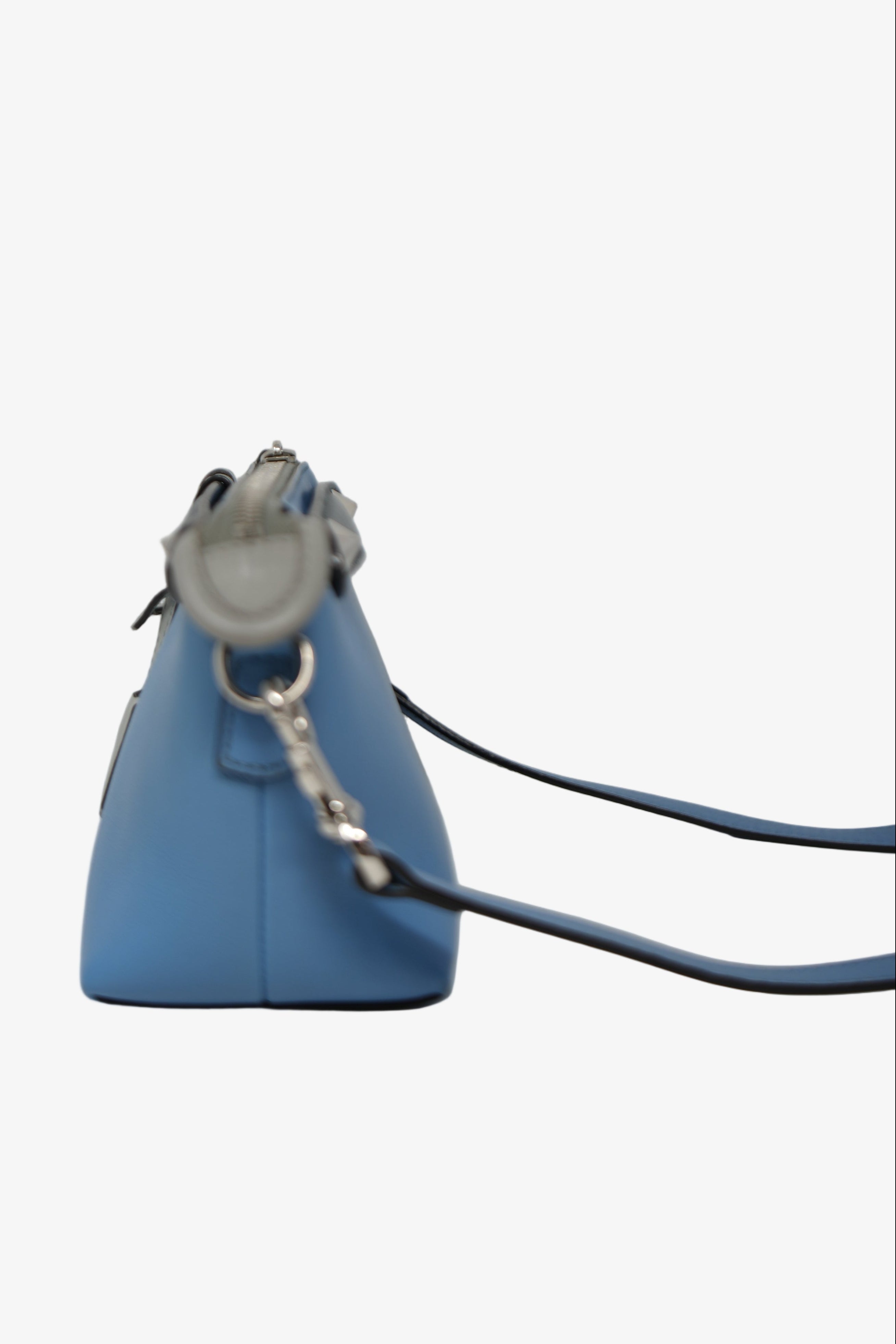 Fendi Blue Leather By The Way Small Bag