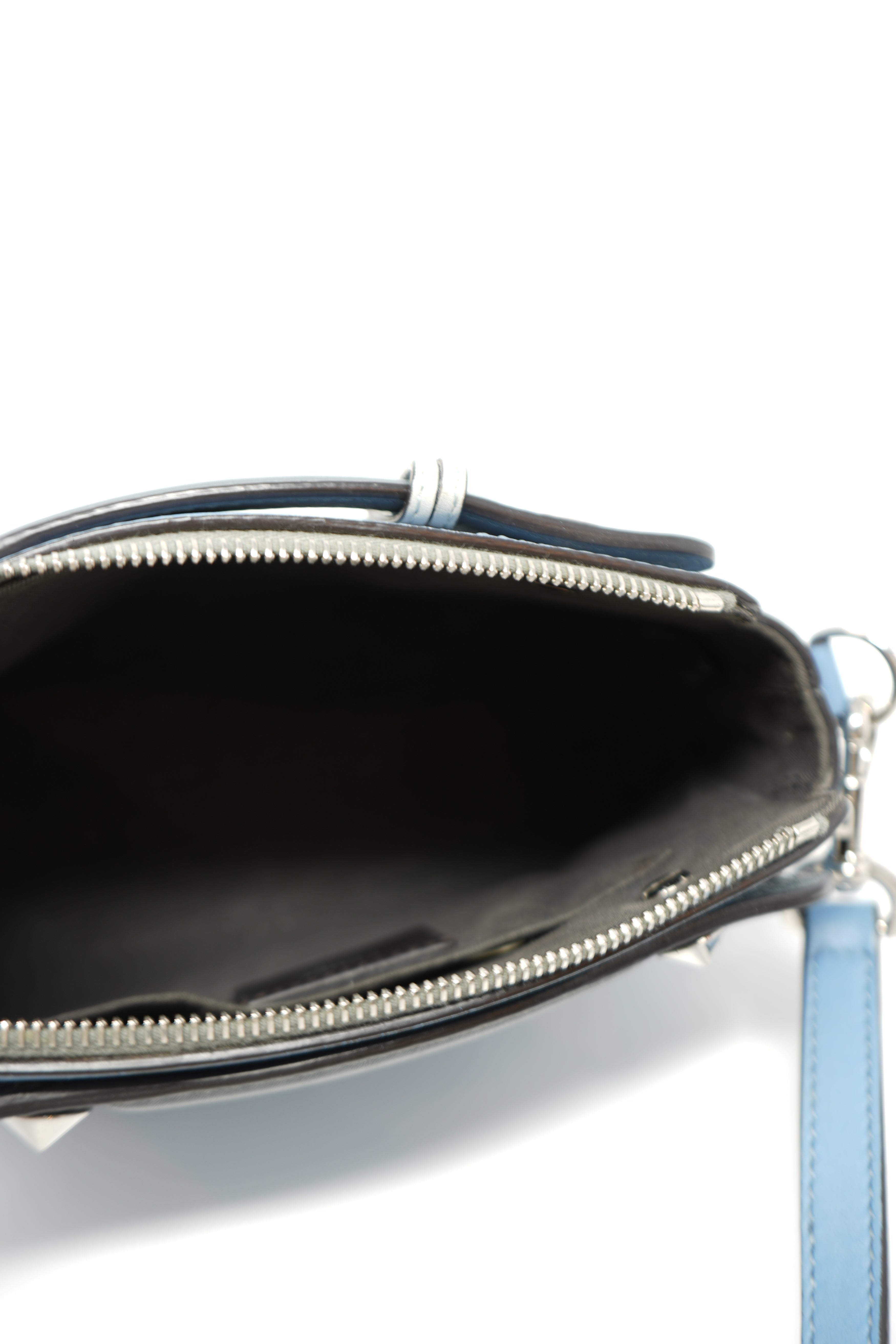 Fendi Blue Leather By The Way Small Bag