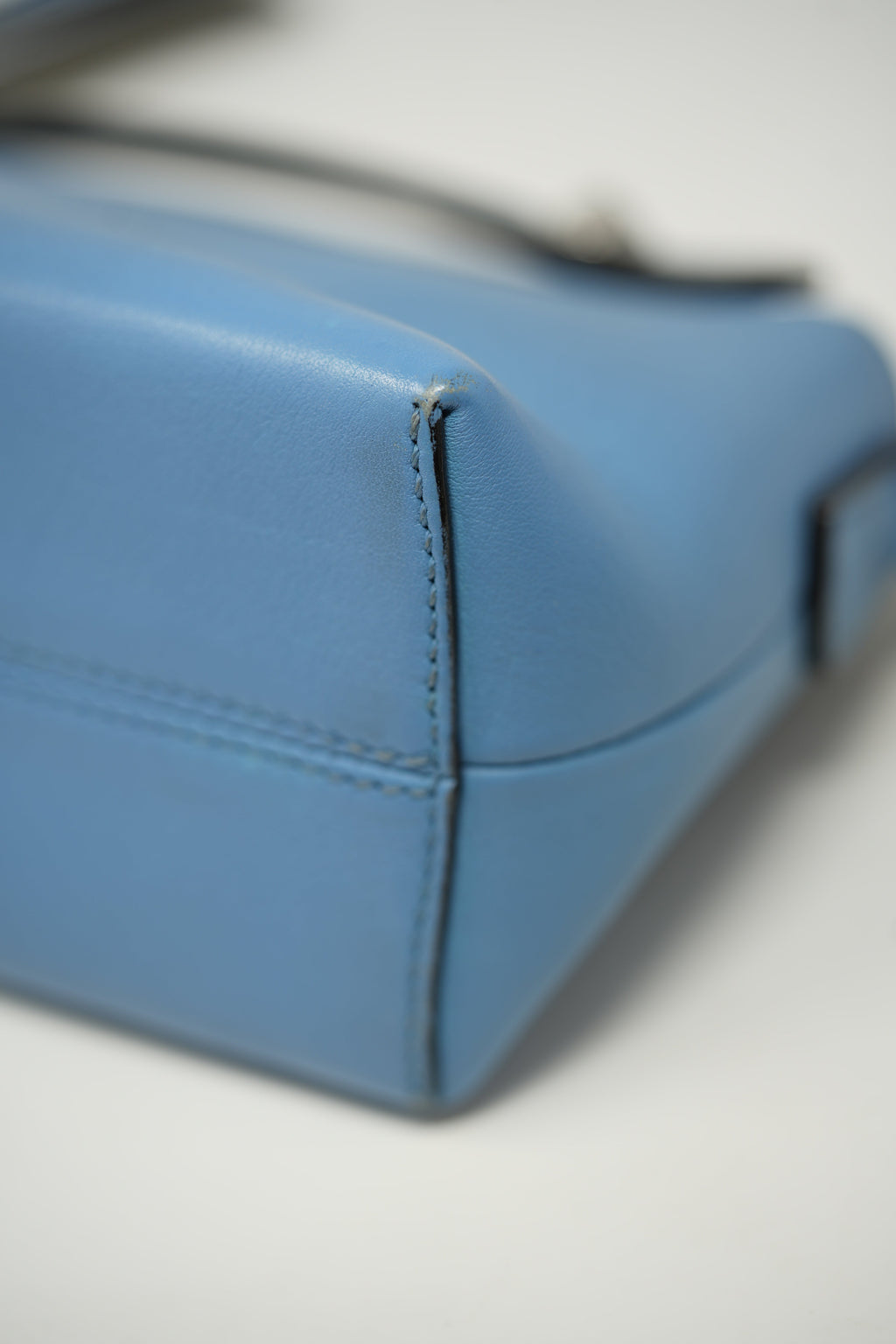 Fendi Blue Leather By The Way Small Bag