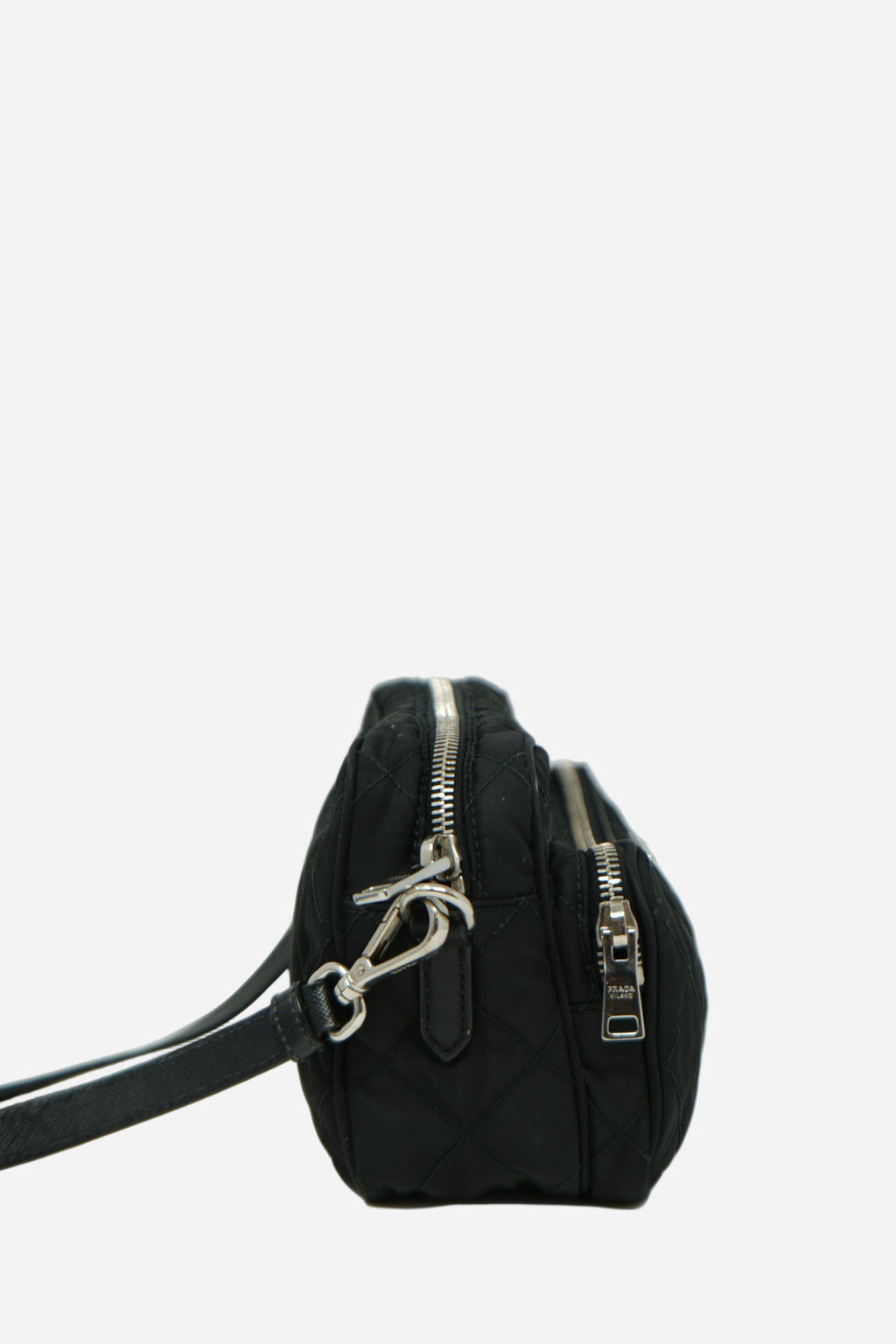 Prada Black Nylon Small Shoulder Bag