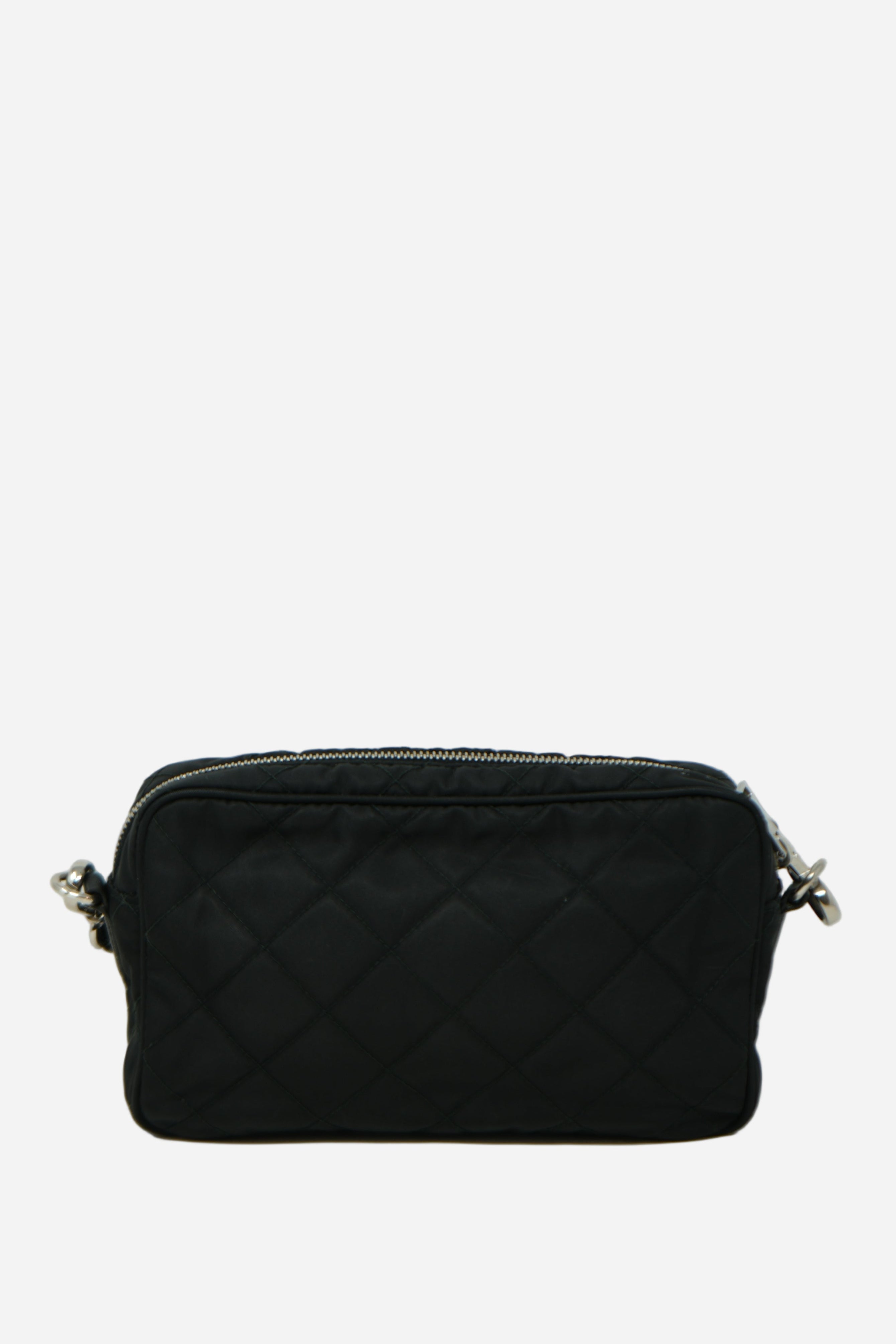 Prada Black Nylon Small Shoulder Bag