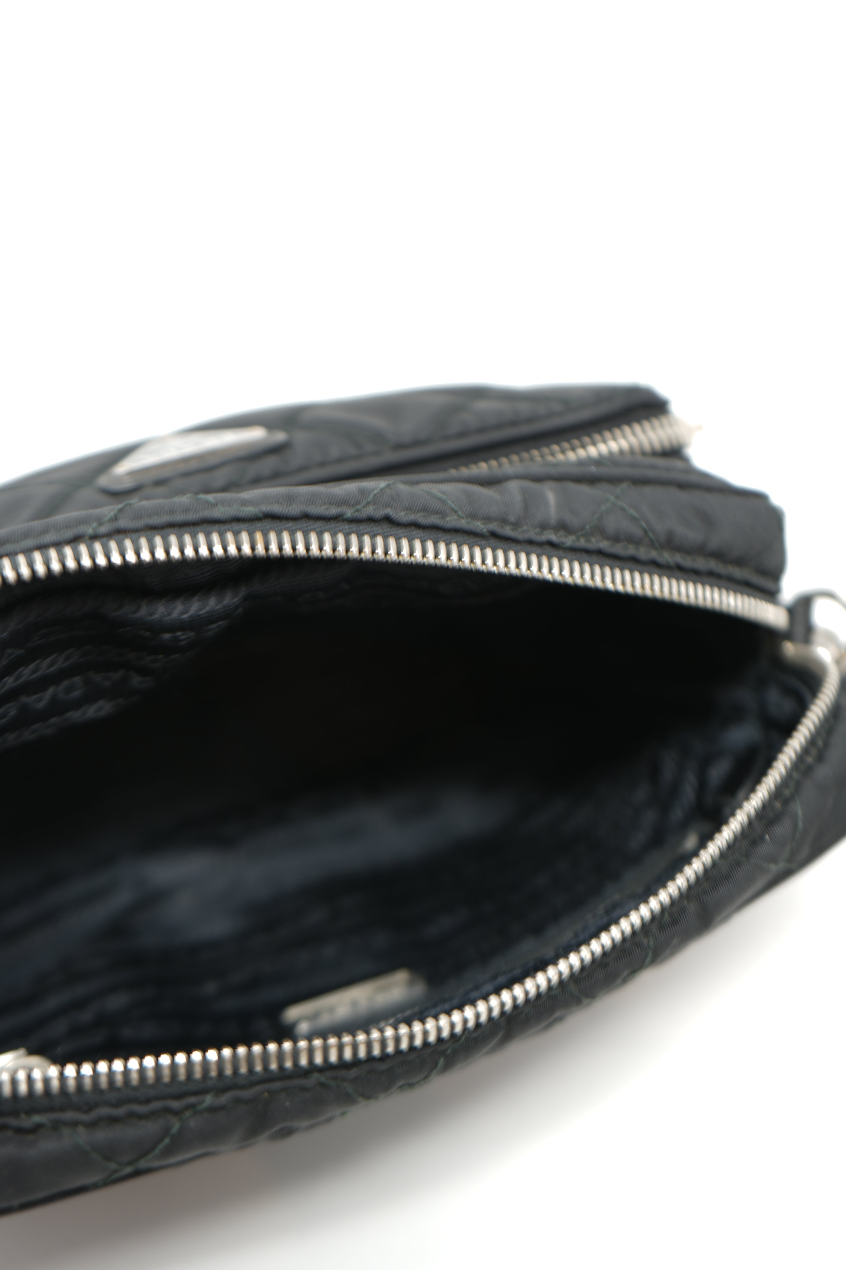 Prada Black Nylon Small Shoulder Bag