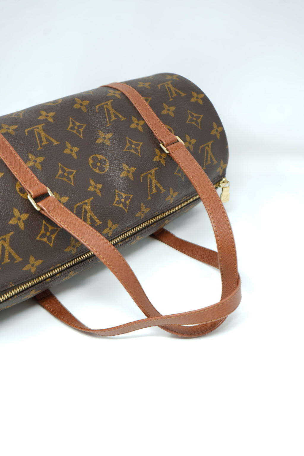 Louis Vuitton 1999 Brown Canvas Papillon 30 Bag
