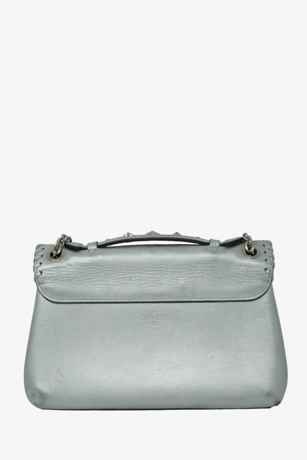 Louis Vuitton 2016 Silver Leather Very Chain Bag