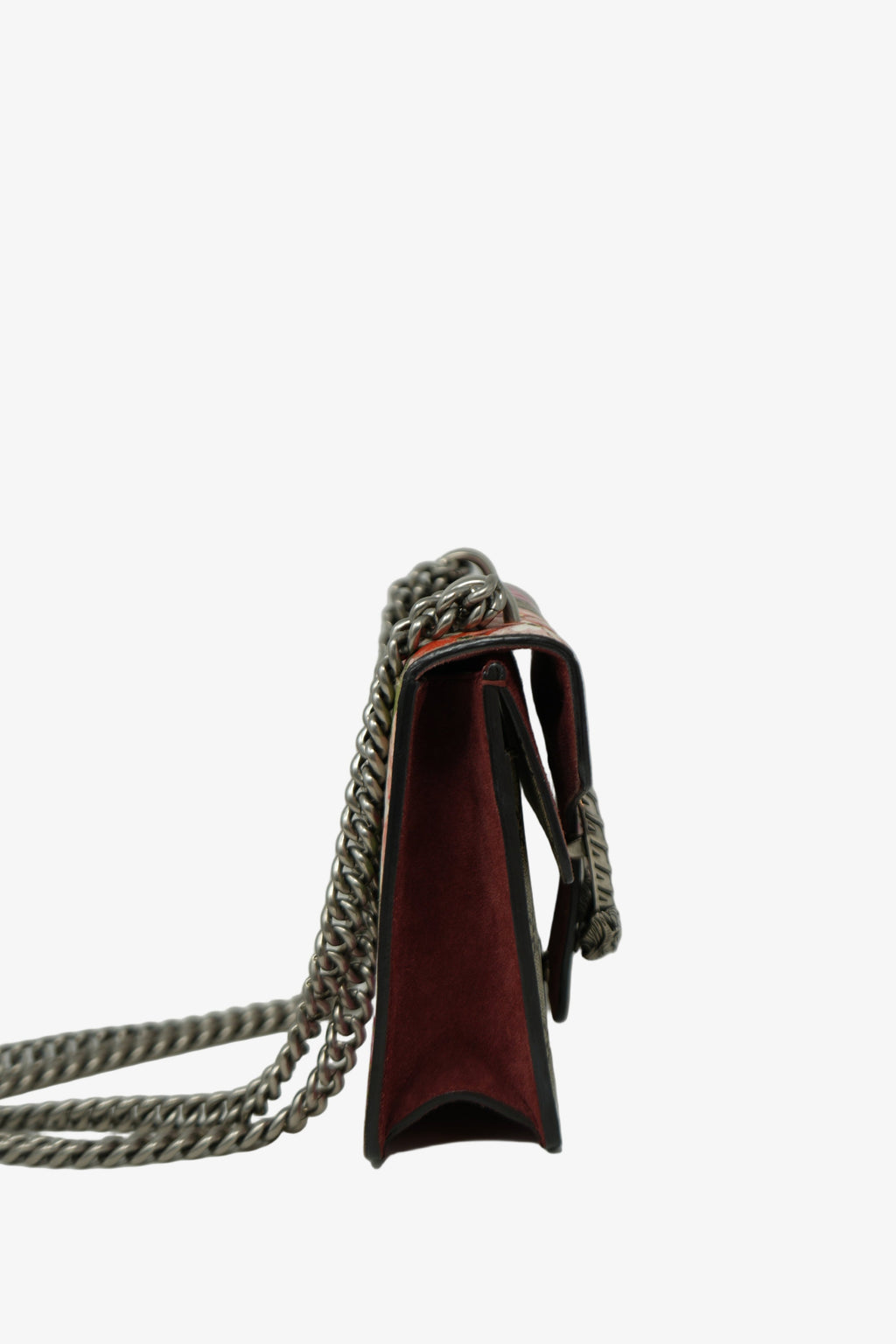 Gucci GG Canvas Mini Blooms Print Dionysus Shoulder Bag