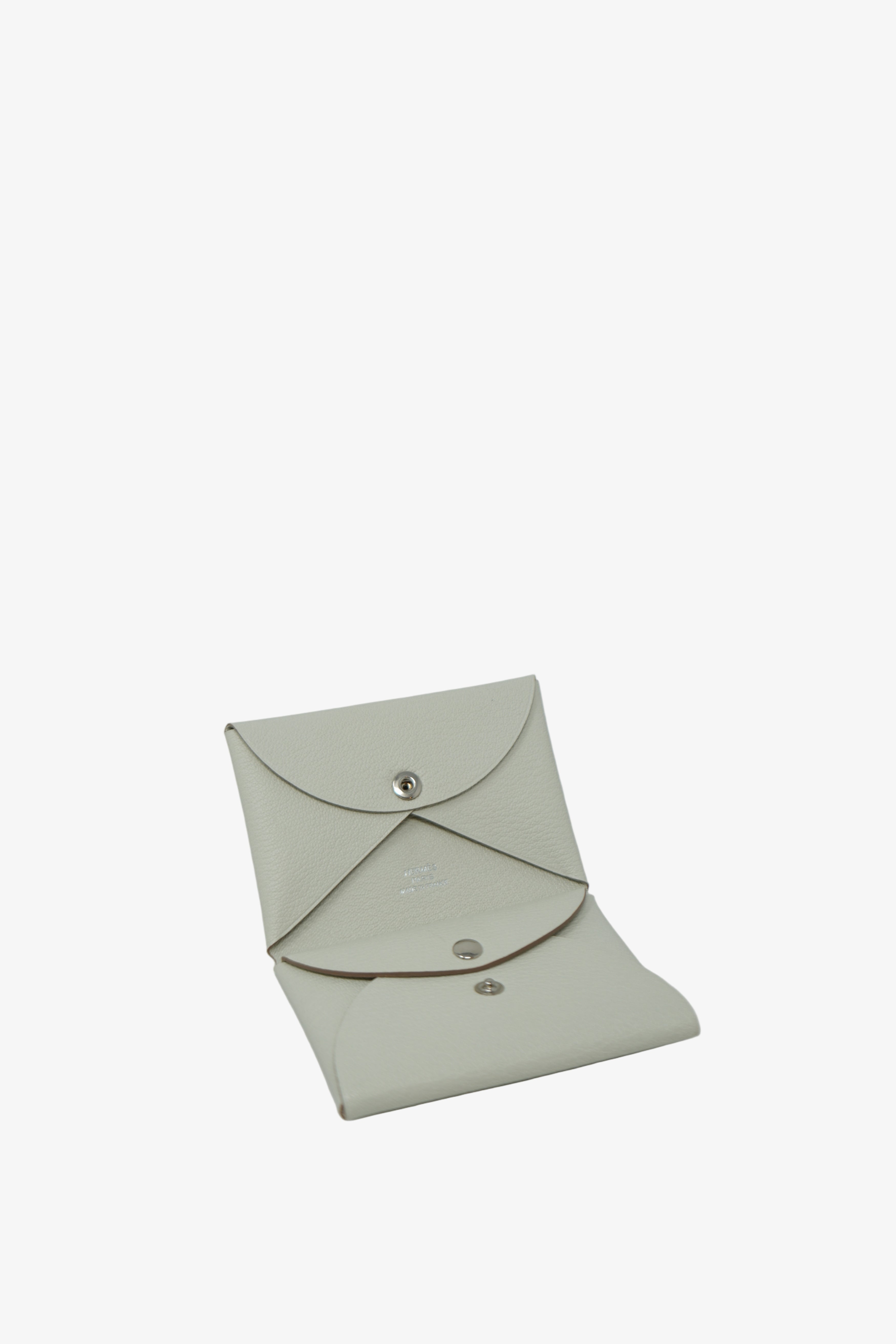 Hermes Calvi Duo Compact card holder