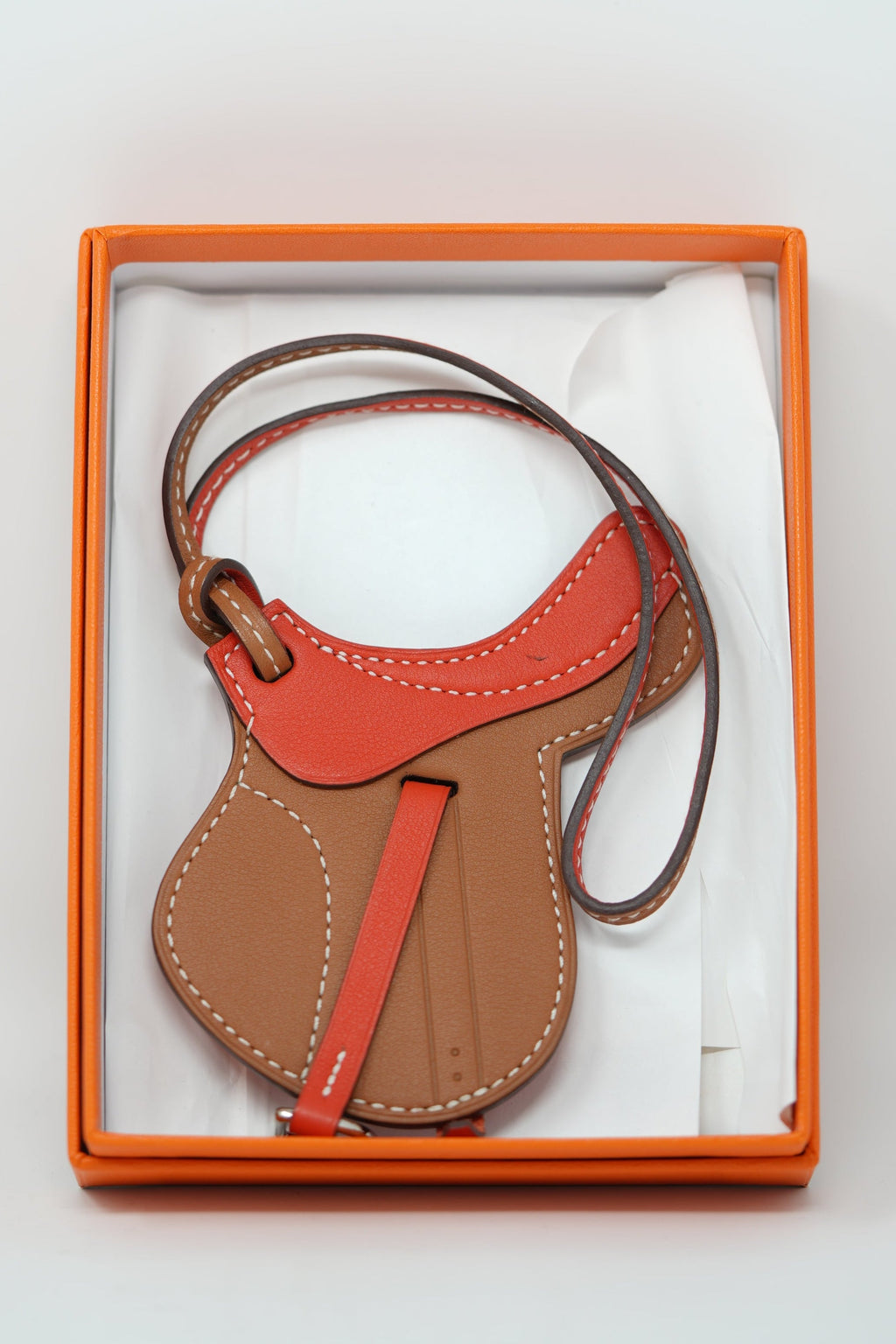 Hermes Paddock Selle Horse Saddle Bag Charm