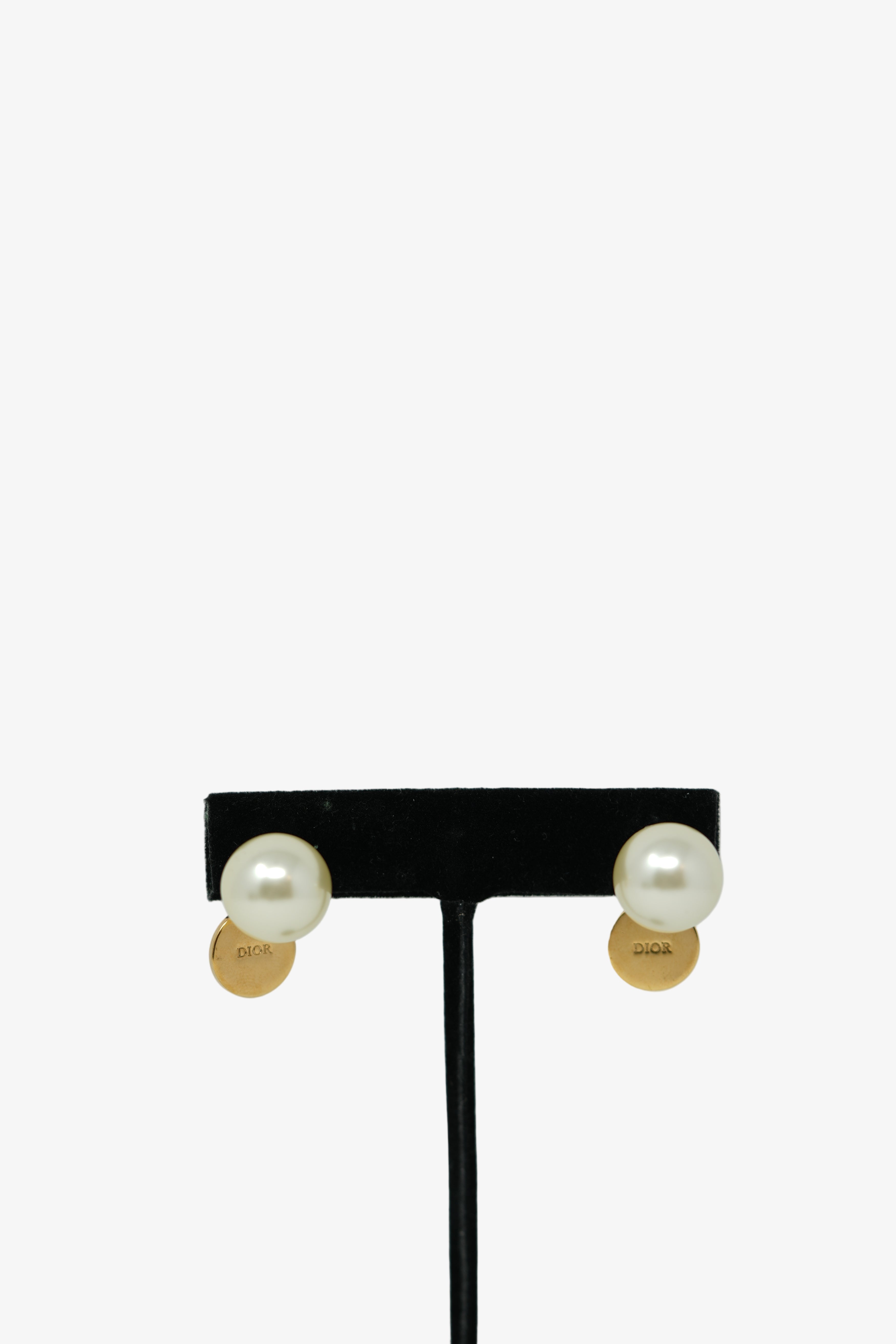 Dior Tribales Faux Pearl Earring
