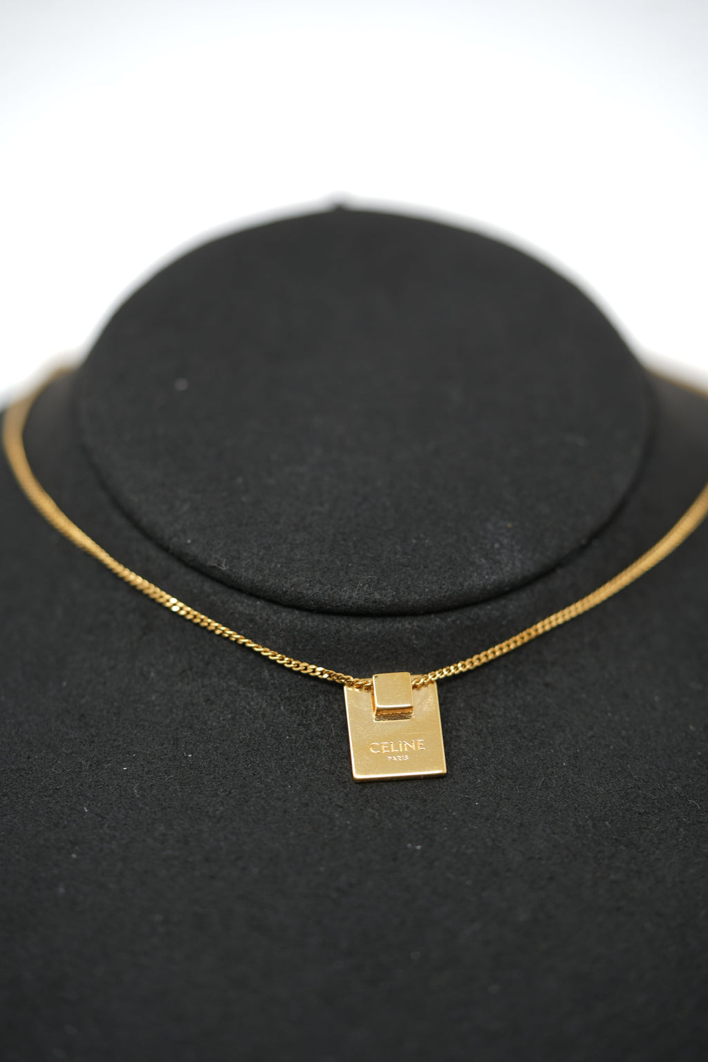 Celine Alphabet Y Necklace