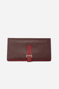 Hermes 2015 Red Espom Leather Bearn Wallet