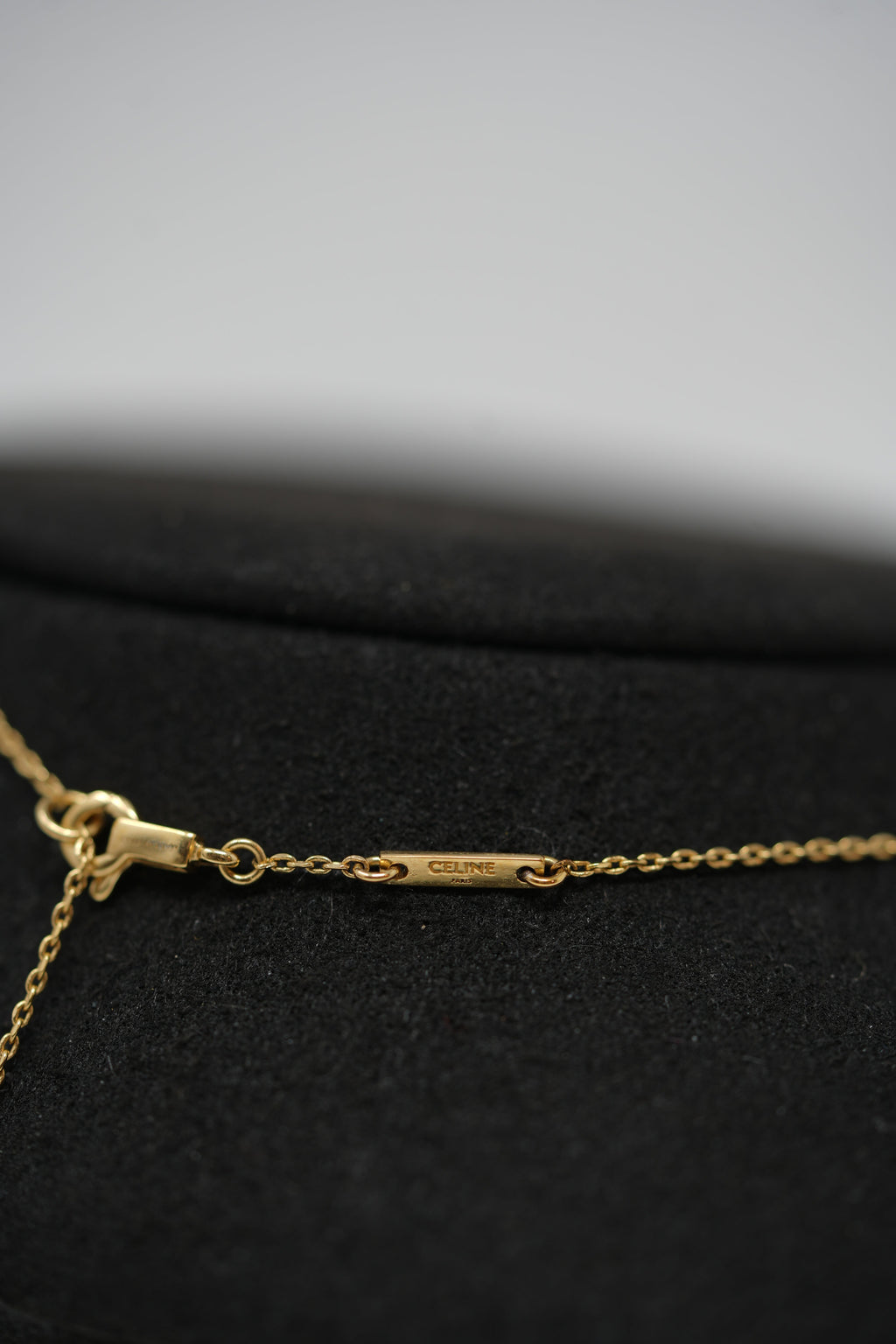 Celine Pearl Heart Necklace