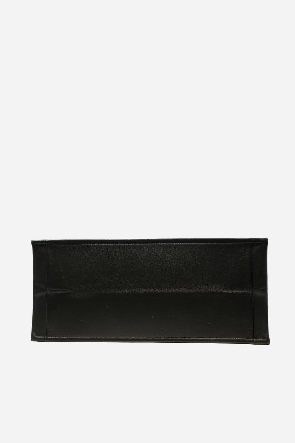 Dior Black Leather Large Book Tote