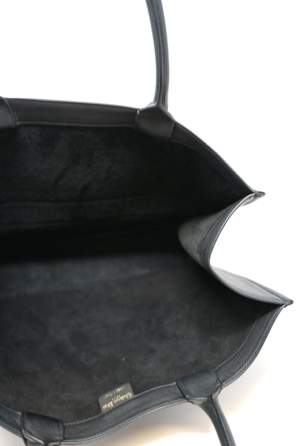 Dior Black Leather Large Book Tote