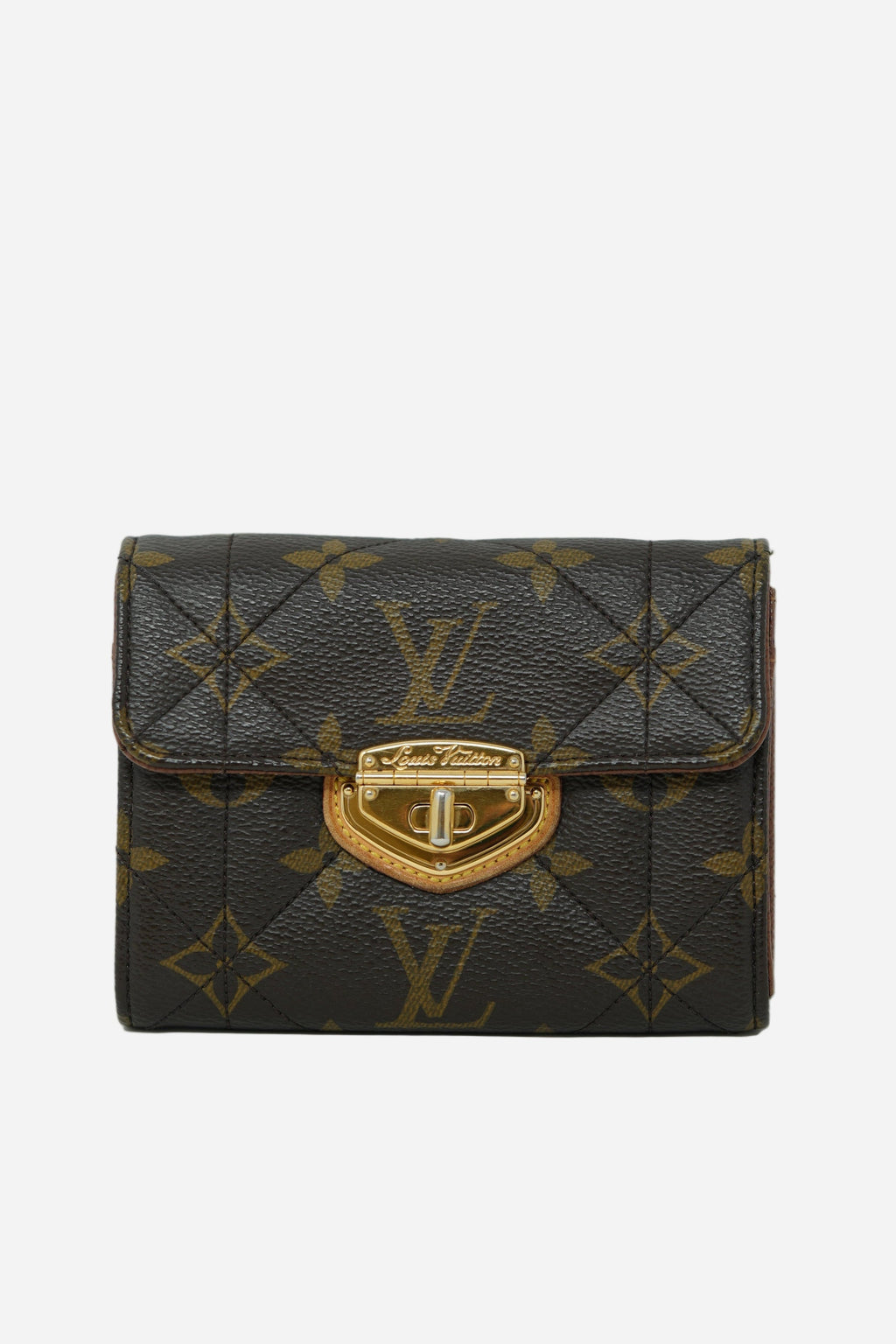 Louis Vuitton 2010 Brown Monogram Canvas Etoile Portefeuille Wallet