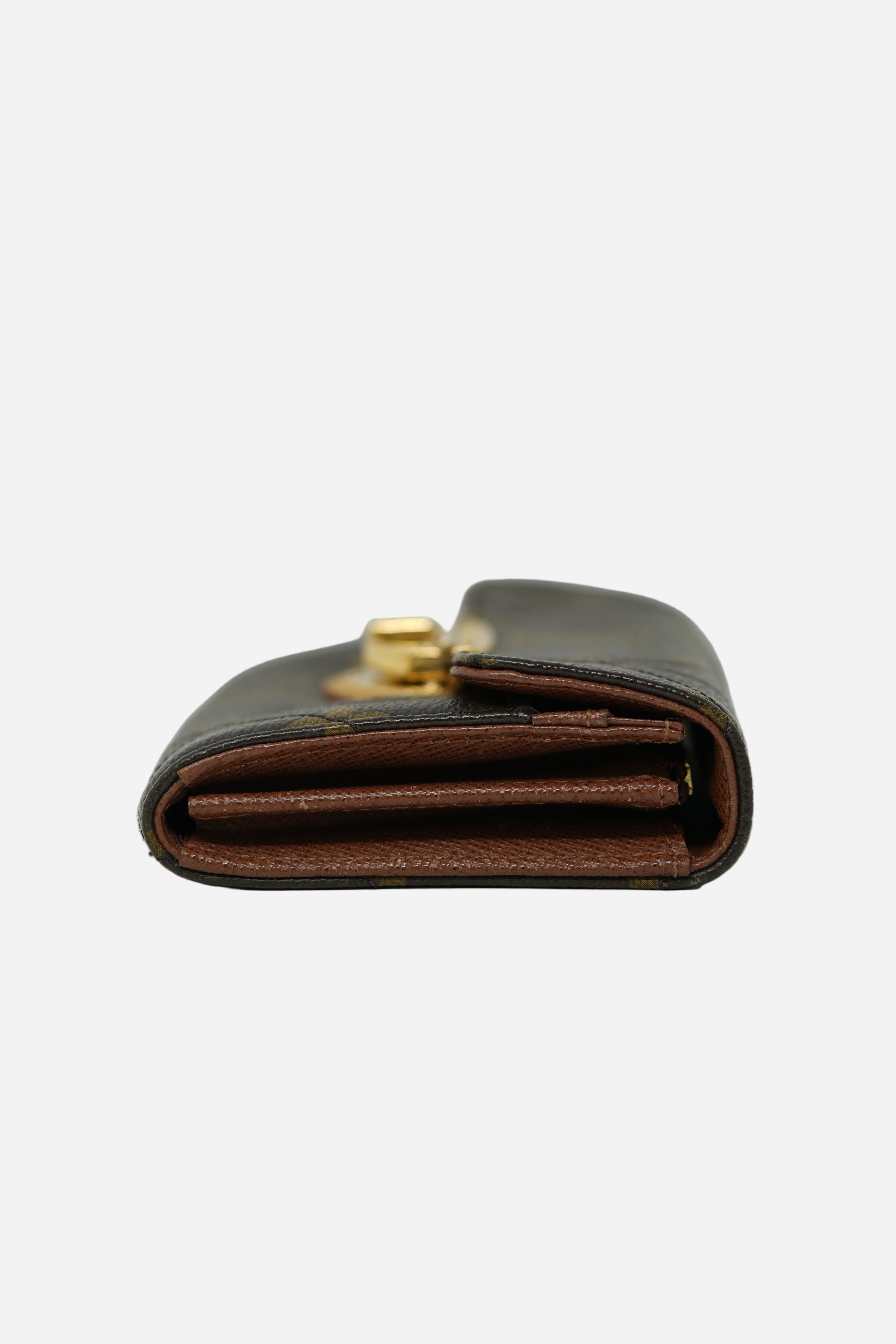 Louis Vuitton 2010 Brown Monogram Canvas Etoile Portefeuille Wallet