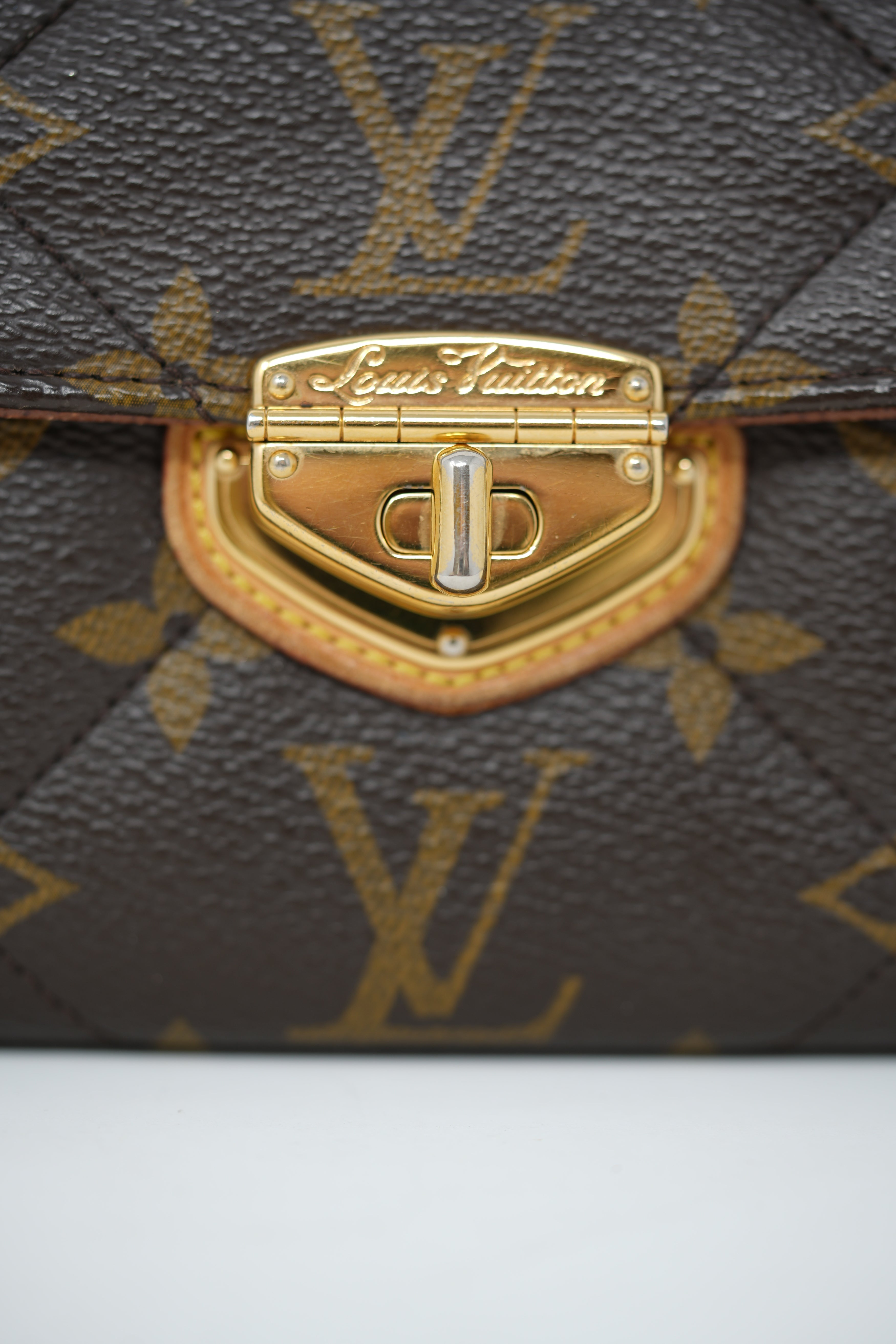 Louis Vuitton 2010 Brown Monogram Canvas Etoile Portefeuille Wallet