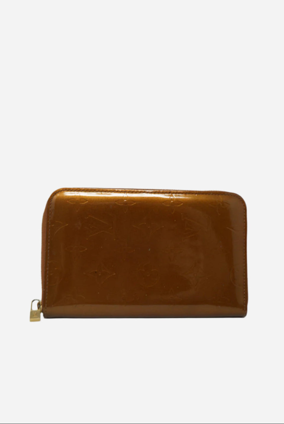 Louis Vuitton Patent Zipper Long Wallet