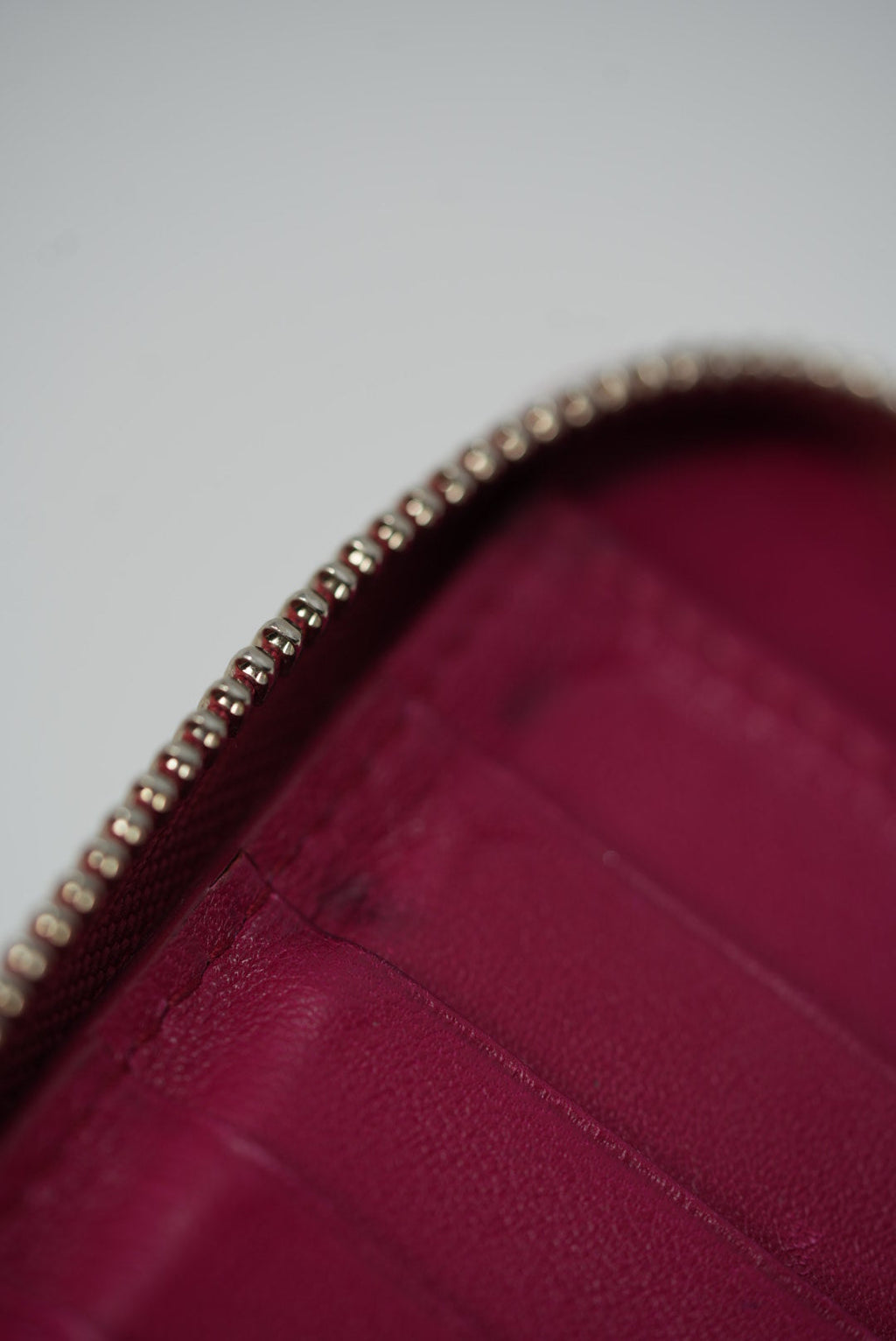 Christian Dior 2012 Pink Patent Zip-up Wallet