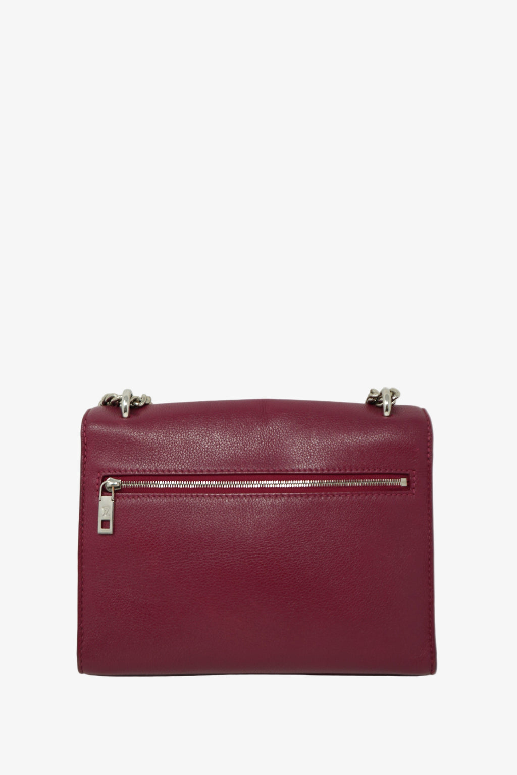 Louis Vuitton 2018 Red Calfskin Leather Medium Mylockme Chain Bag