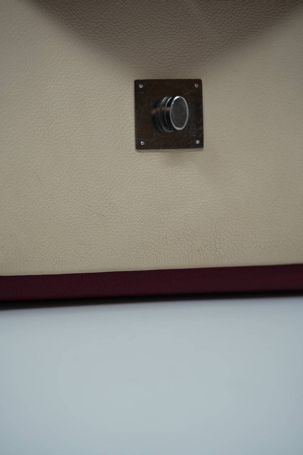 Louis Vuitton 2018 Red Calfskin Leather Medium Mylockme Chain Bag