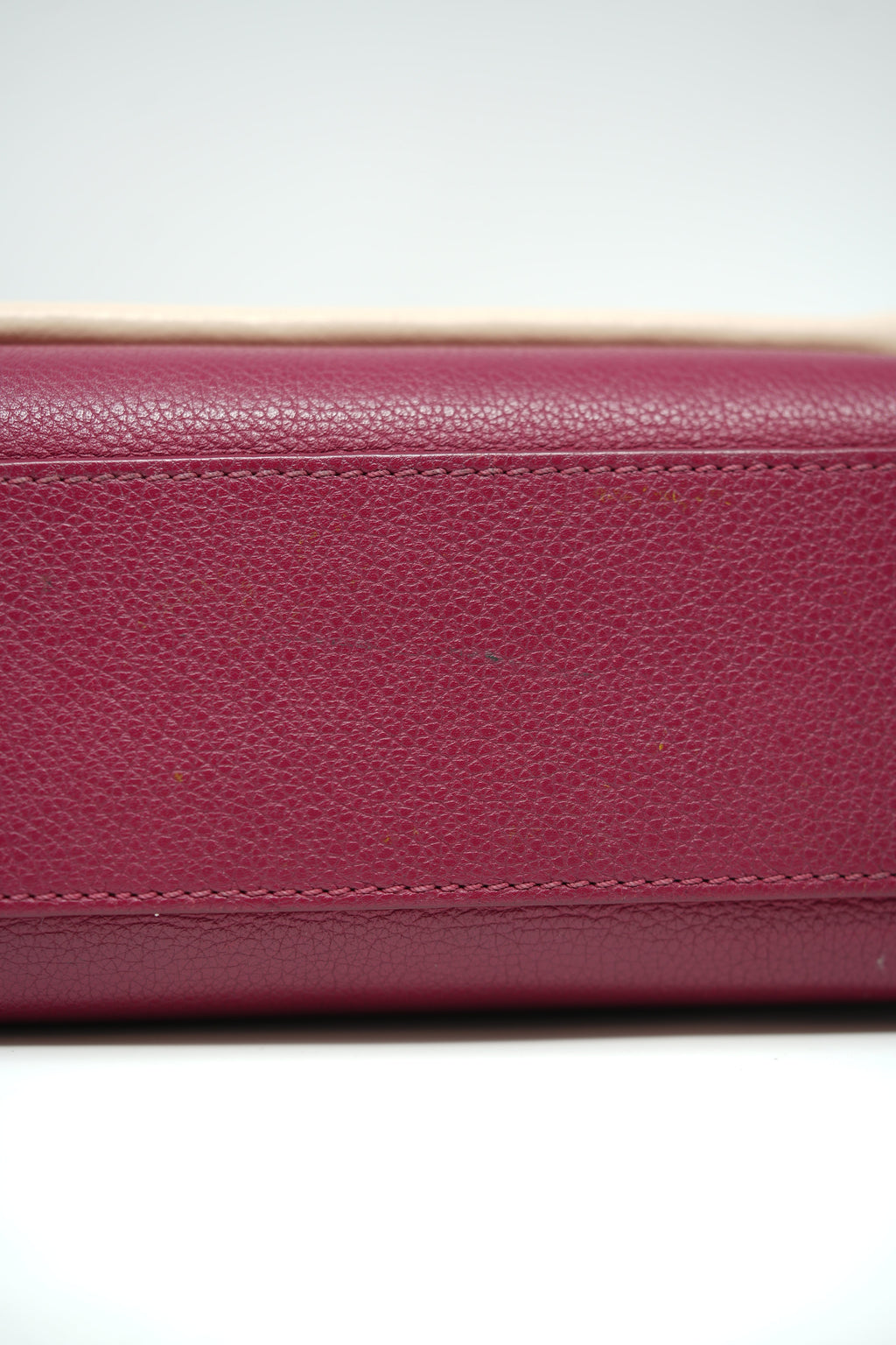 Louis Vuitton 2018 Red Calfskin Leather Medium Mylockme Chain Bag