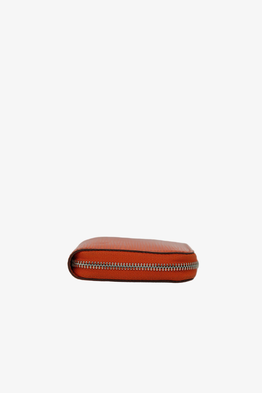 Louis Vuitton Orange Epi Leather Zippy Coin Bag