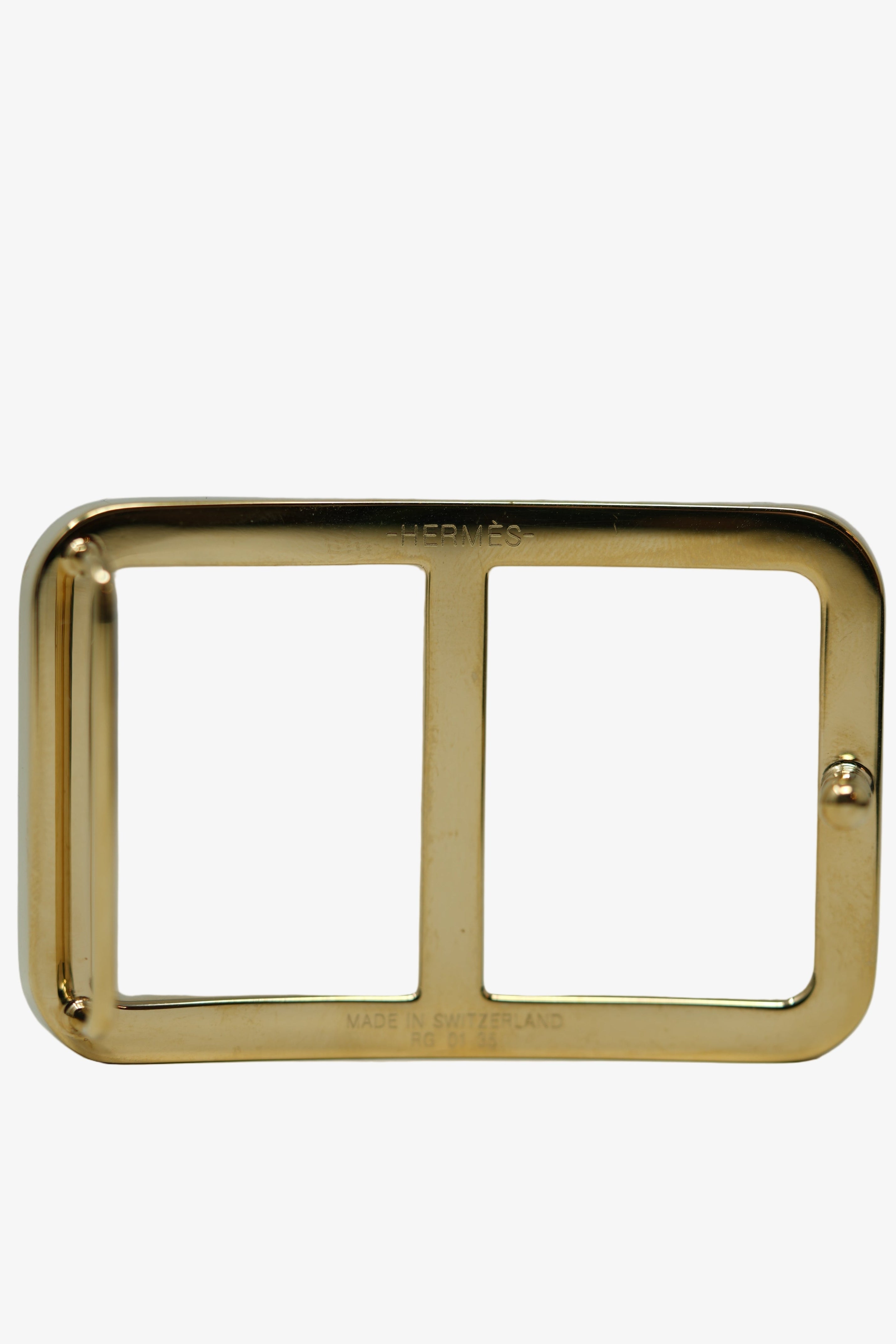 Hermes Buckle Reversible Belt