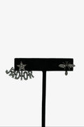 Dior Asymmetrical Bee Earrings
