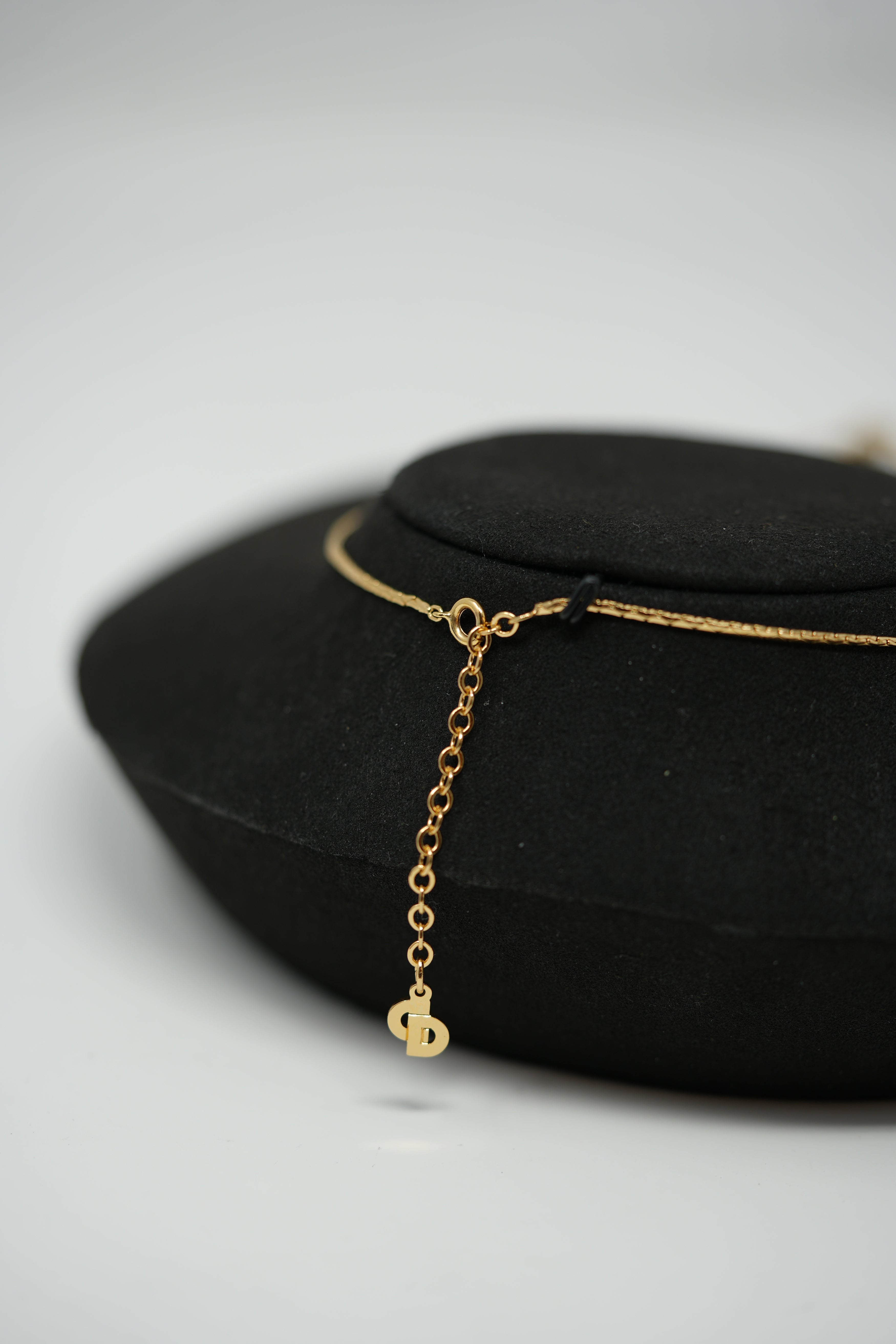 Dior Vintage Gold-Tone Pearl Necklace