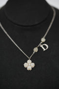 Dior Vintage Diorette Clover Necklace