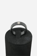Bvlgari Ceramic B.zero1 Single Diamond Ring Size62
