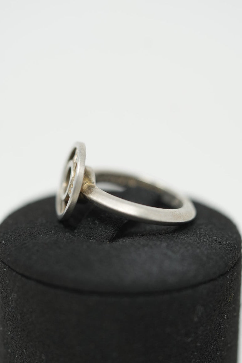 Tiffany Atlas Silver Ring Size 50