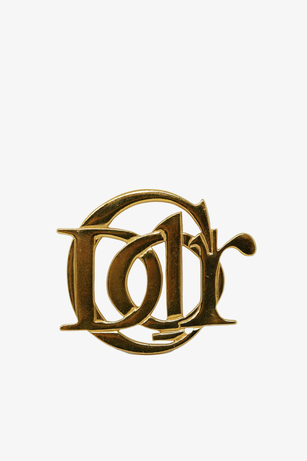 Christian Dior Vintage CD Brooch Pin