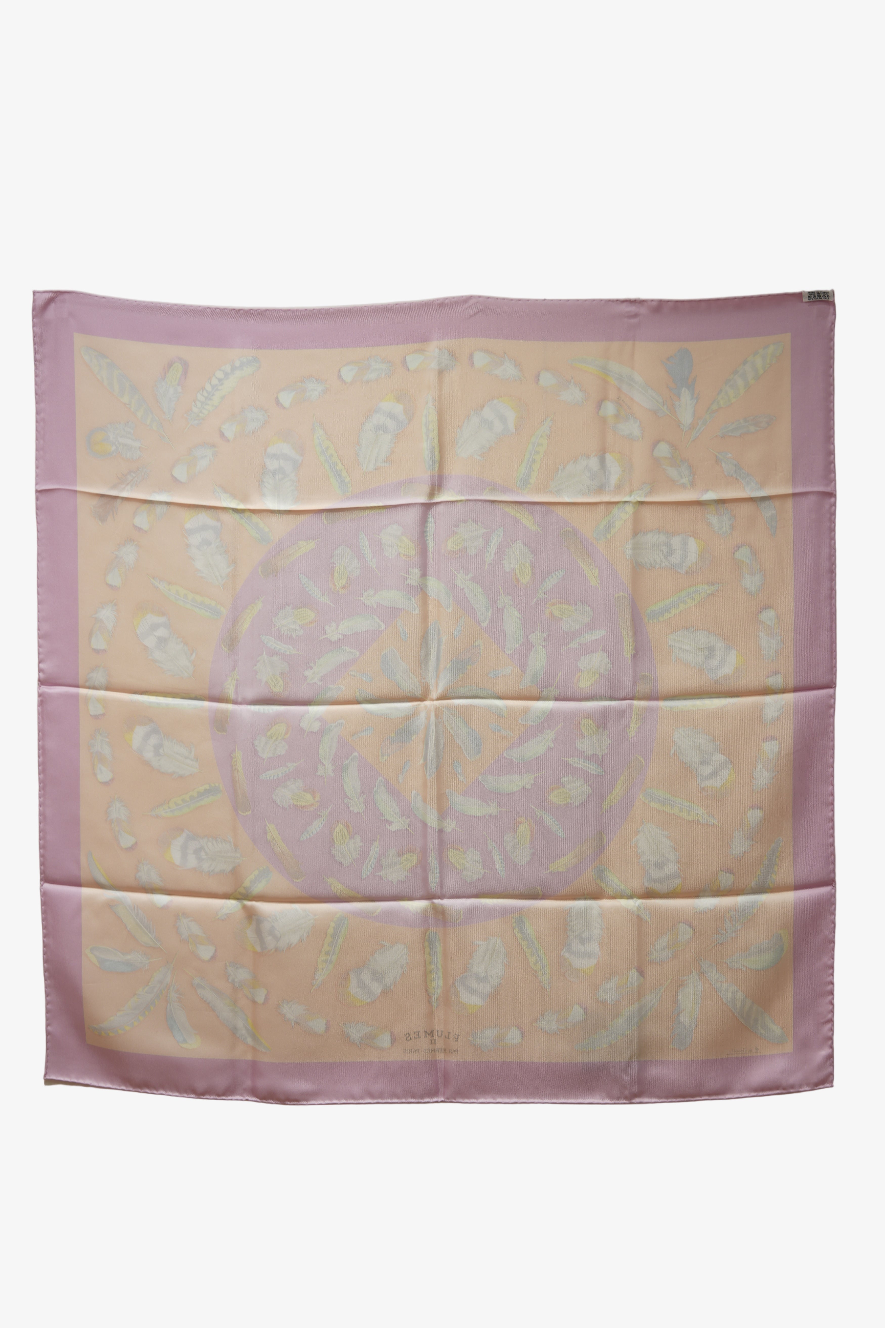 Hermès Silk Scarf “Plumes II” 90cm