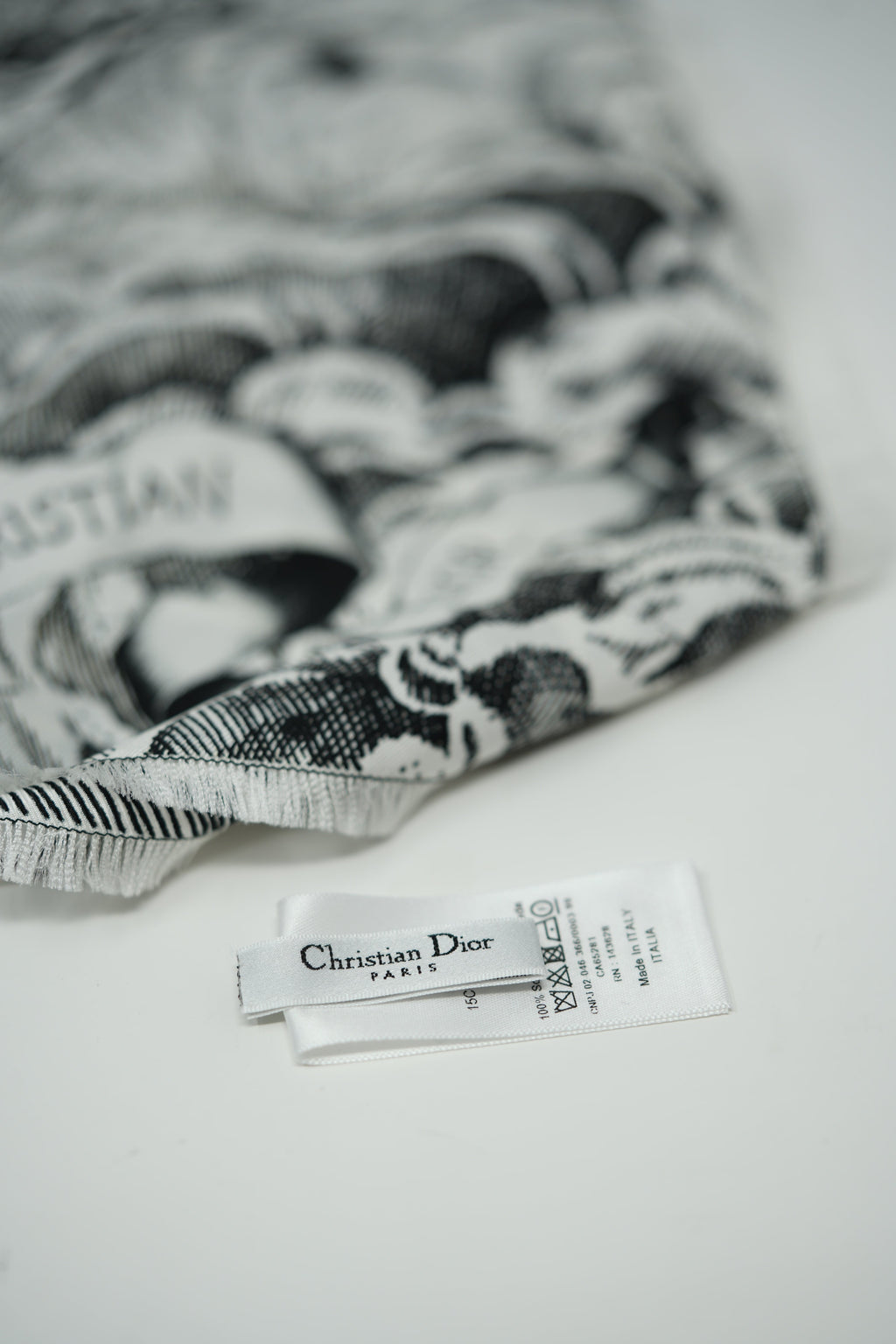 Dior Echarpe en soie Silk Scarf