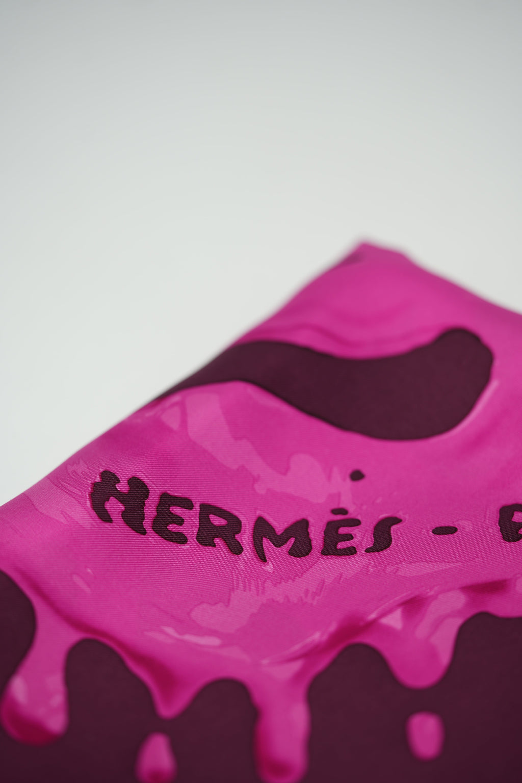 Hermes 90cm Silk Scarf Purple Peinture Fraiche NW