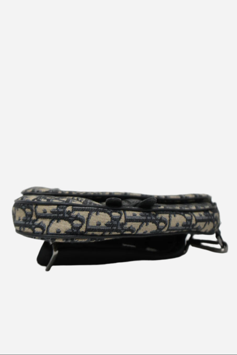 Dior 2020 Blue Oblique Saddle Belt Bag