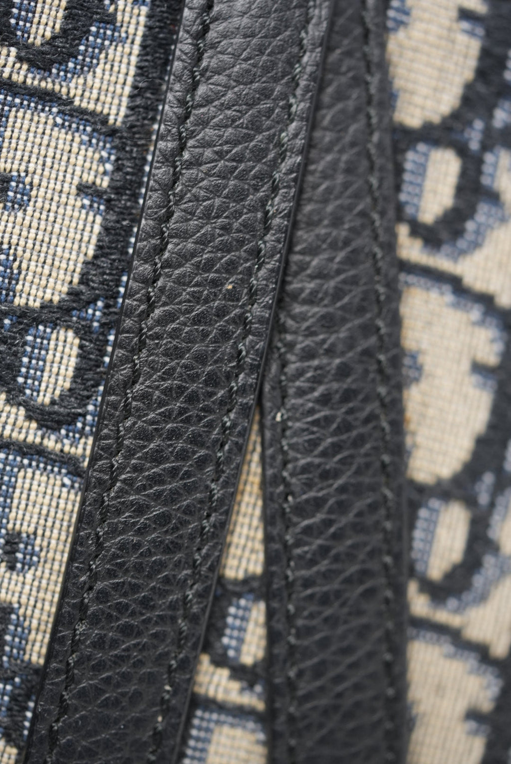 Dior 2020 Blue Oblique Saddle Belt Bag