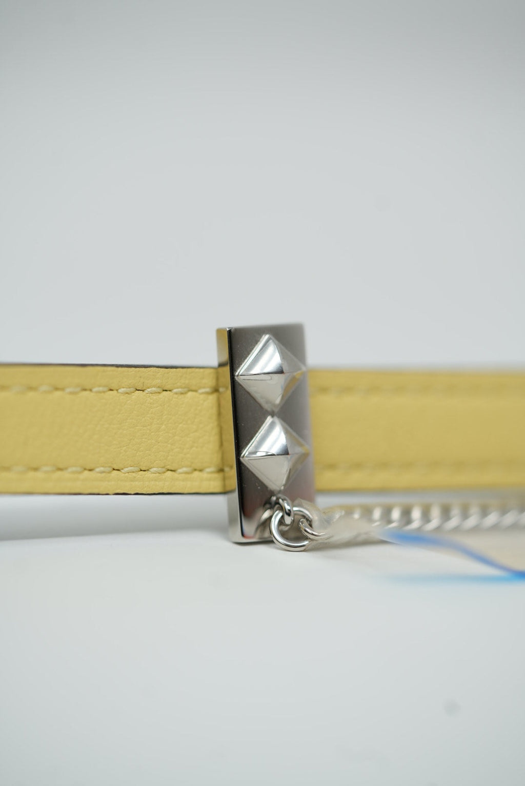 Hermes 2020 Gourmette Equestre Belt Buckle & Reversible Leather Strap #80