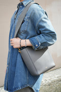 Celine Small Leather Sangle Bucket Bag