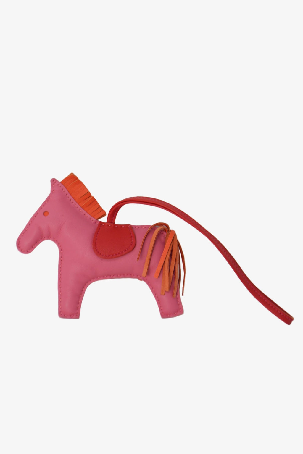 Hermes Leather Pink Rodeo MM