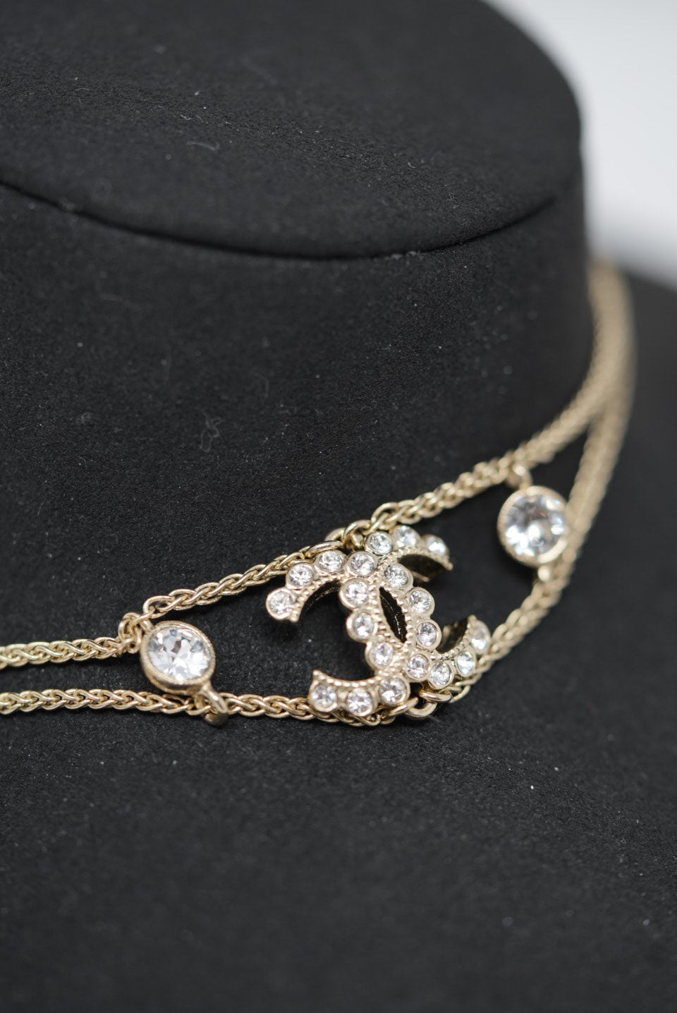 Pre-Owned Chanel 2020 Double Chain Choker