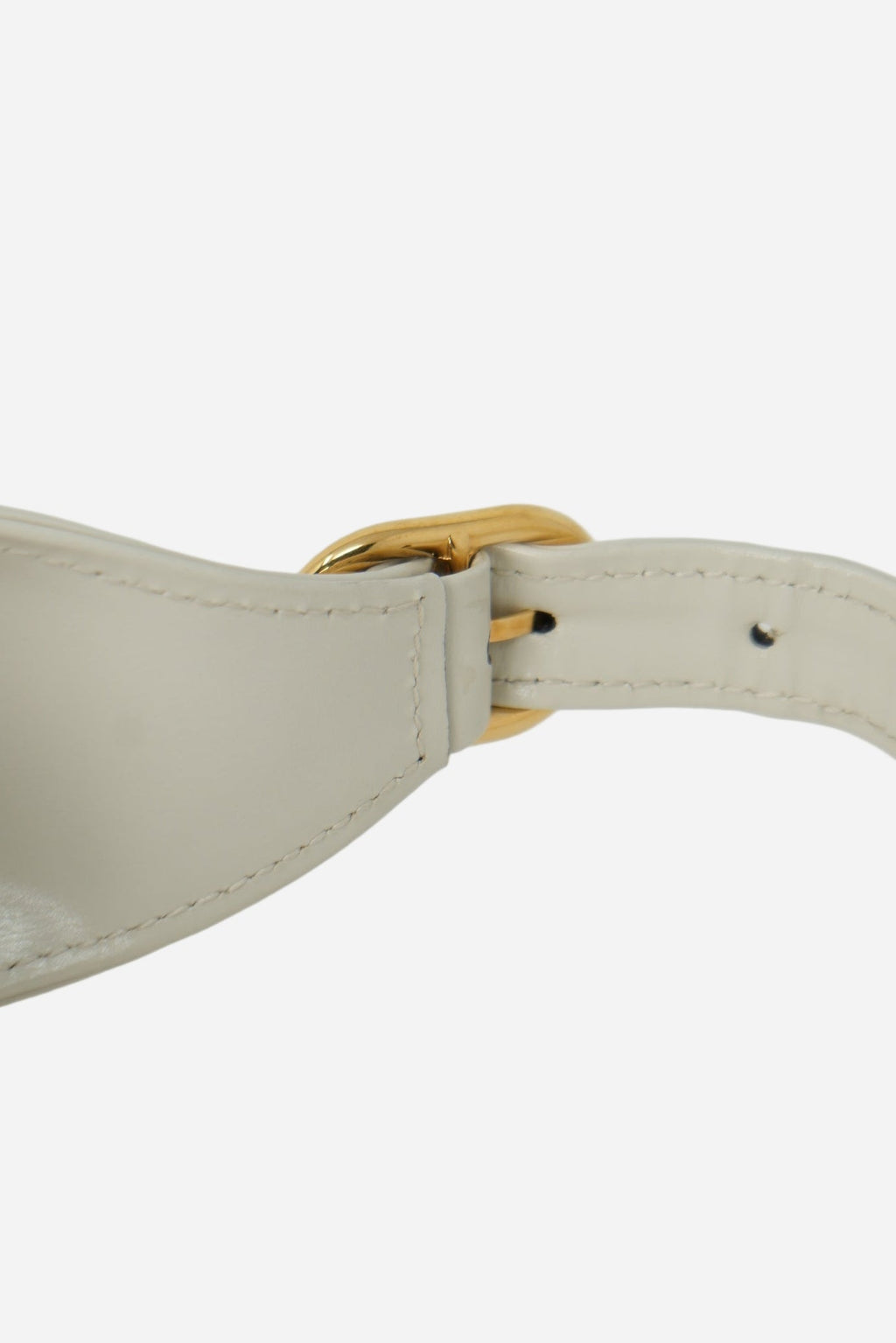 Gucci Jackie 1961 White Small Leather Shoulder Bag