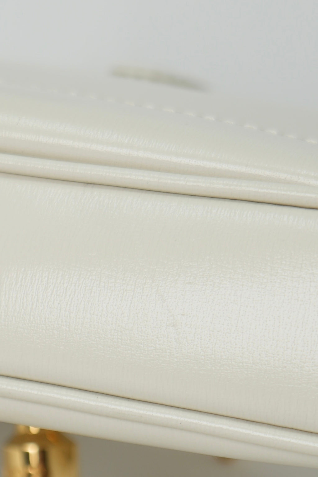 Gucci Jackie 1961 White Small Leather Shoulder Bag