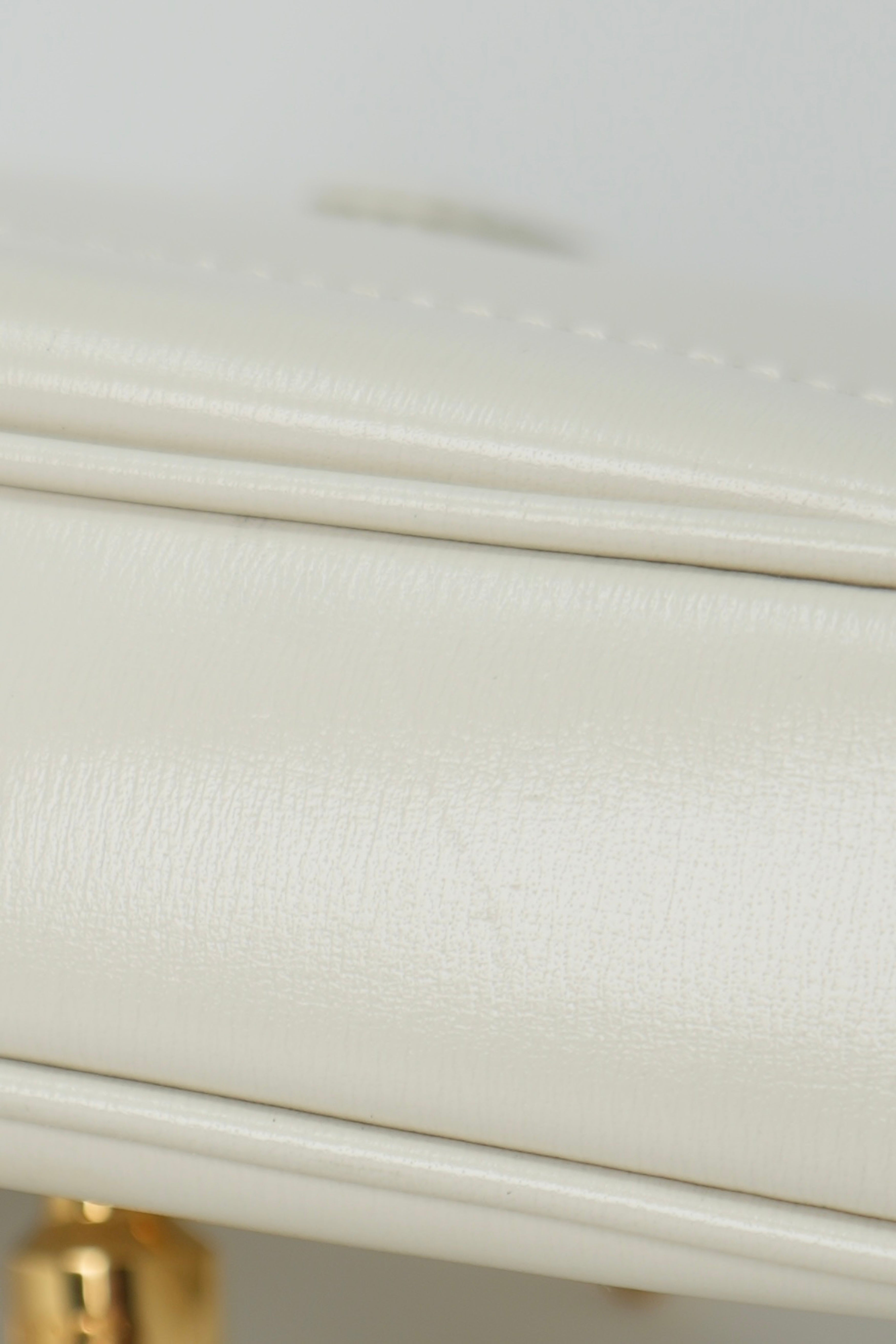 Gucci Jackie 1961 White Small Leather Shoulder Bag