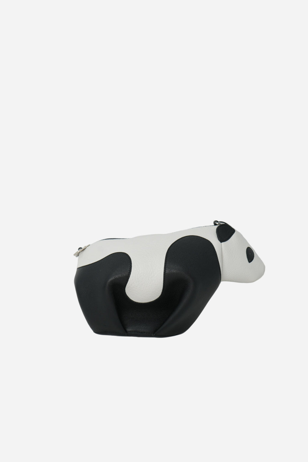 Loewe Black/White Calfskin Panda Crossbody Bag