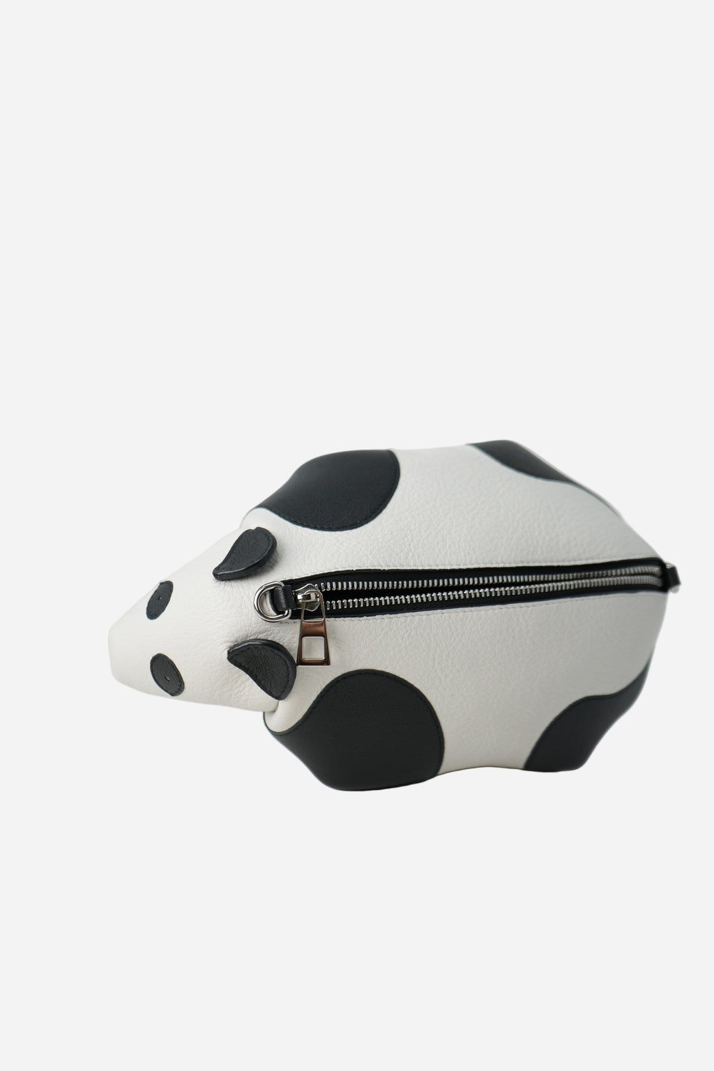 Loewe Black/White Calfskin Panda Crossbody Bag