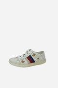 Gucci White Ace Bee Sneaker Size 34