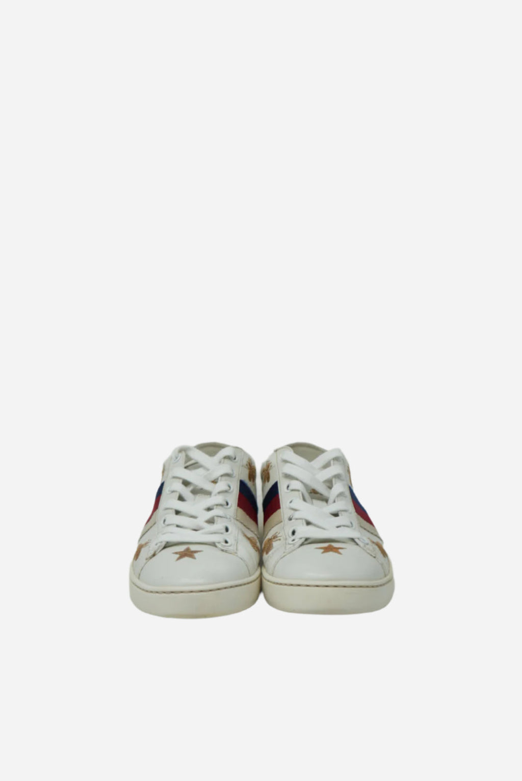 Gucci White Ace Bee Sneaker Size 34