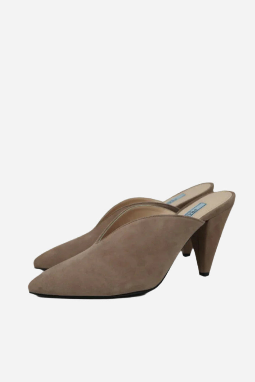 Prada Beige Suede Pumps Size 36